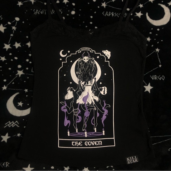 Killstar Coven Strappy Top - Picture 3 of 7